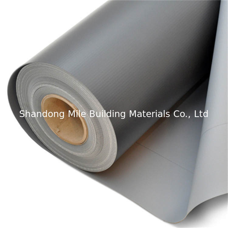 Factory Direct Enhanced with Fabric PVC Sheet Tensile Membrane for Roofing Underground Waterproofing