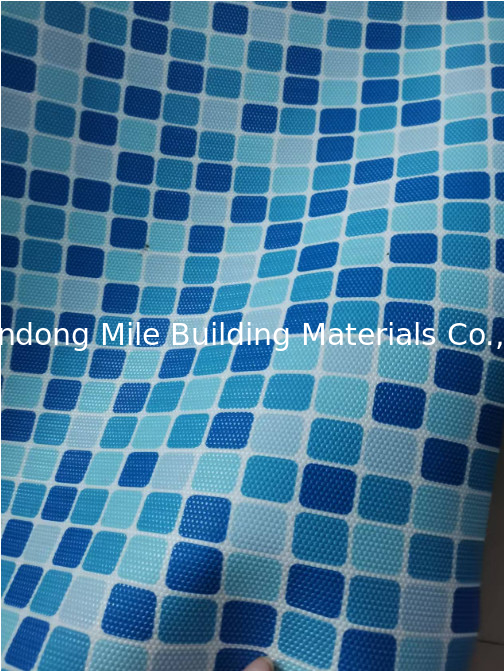 Manufacturer Plastic Product PVC Film Anti-Slip Mosaic Color PVC Swimming Pool Liner
