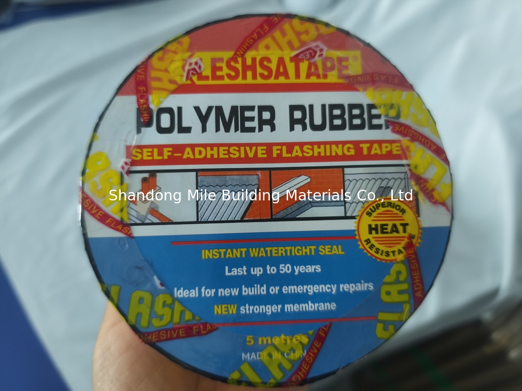 Super Strong Polymer Rubber Self Adhesive Tape Aluminum Foil Tape For Roof sealing and Waterproofing